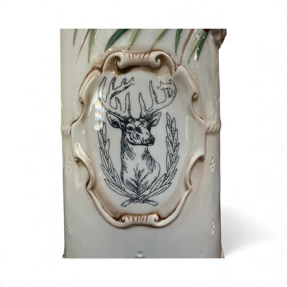 Fitz & Floyd "FOREST FROST" 90 oz. Pitcher - Picture 6 of 7